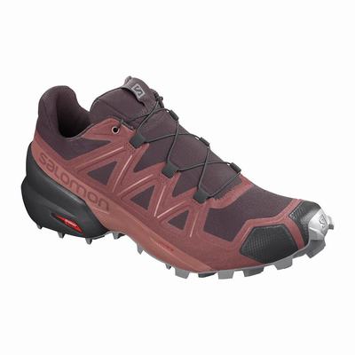 Női Salomon SPEEDCROSS 5 Terepfutó Cipő SA7231406 Piros